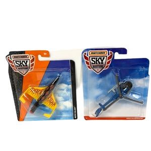 2 New Matchbox Sky Busters Aero Blast Airbus
